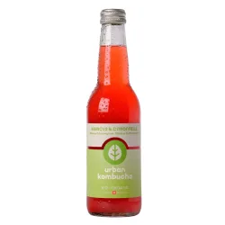 Urban Kombucha Hibiscus & Lemongrass (330ml)