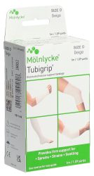 Tubigrip Schlauchbandage, Grösse D, 1mx7.5cm, beige (1 Stk)