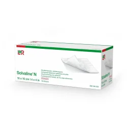Solvaline N Wundkompresse, 10x10cm (100 Stk)