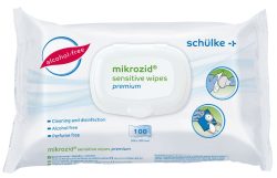 Schülke Mikrozid Sensitive wipes premium (100 Stk)