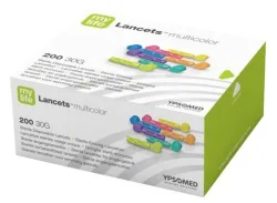 Mylife Lancets Einweglanzetten multicolor (200 Stk)