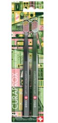 CURAPROX - Zahnbürste CS 5460 Power Smile Edition,  Duo Special 2 pezzi