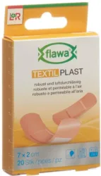 FLAWA Textil Wundpflaster, 7x2cm (20 Stk)