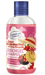 Dresdner 2in1-Kinderduschgel, Schnatterinchen, Erdbeere (250ml)
