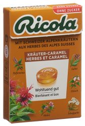 Ricola Kräuter-Caramel ohne Zucker, mit Stevia (50g)