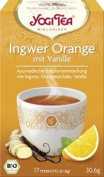 YOGI TEA Ingwer Orange mit Vanille 17 Btl 1.8 g