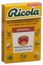 Ricola Original Bonbons ohne Zucker mit Stevia (50 g)