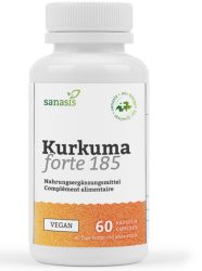 sanasis Kurkuma forte 185 Kapseln (60 Stk)