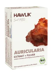 HAWLIK Auricularia Extrakt + Pulver Kapseln (60 Stk)