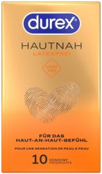 Durex Hautnah Latexfrei für das Haut-an-Haut-Gefühl 10 Stk, 10 Stück - Amorana