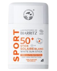 BIARRITZ Bio Sonnenstick LSF 50+, Sport, Weiss (12g)