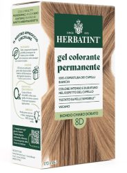 HERBATINT Haarfärbegel 8D helles Goldblond (170ml)