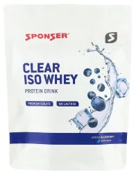 Sponser Getränkepulver Clear Iso Whey Blueberry (450g)