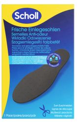 Scholl - Frisch im praktischen Falt-Format, Odour Buster Einlegesohlen, 1 Paar