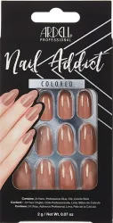 Ardell - Nail Addict Latte, Künstliche Fingernägel, 24 Stk, Braun