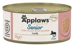 Applaws Senior Thunfisch mit Lachs, Nassfutter für Katzen (70g)