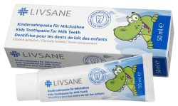 Livsane Kinderzahnpasta für Milchzähne (50ml)