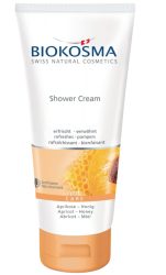 BIOKOSMA Duschcreme Aprikose-Honig (200ml)