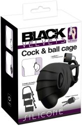 Black Velvets Cock & Ball Cage (1 Stk)