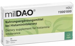 milDAO Histaminintoleranz Tabletten (30 Stk)