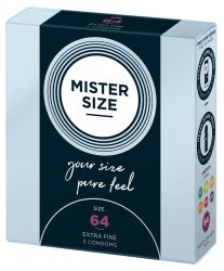 MISTER SIZE 64mm Kondom (3 Stk)