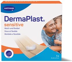 DermaPlast sensitive Schnellverband, 6cmx5m (1 Stk)