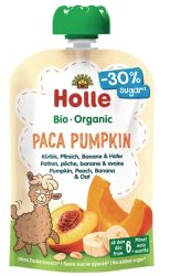 Holle Paca Pumpkin mit Kürbis, Pfirsich, Banane und Hafer (100g)