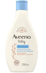 Aveeno Baby Dermexa Emollient, feuchtigkeitsspendendes Badegel (250ml)