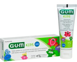 SUNSTAR Gum Kids Zahnpasta Erdbeergeschmack (50ml)