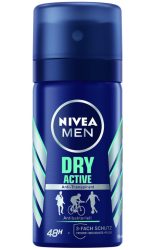 Nivea Dry Active Mini Deo Spray 35ml Herren