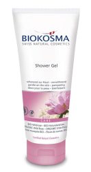 Biokosma - Duschgel Bio-Wildrose – Bio-Holunderblüte, Shower Gel BIO-Wildrose BIO-Holunderblüte, 200 ml