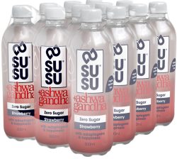 SUSU Ashwagandha Erdbeere Zero (12x500ml)