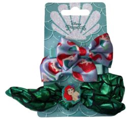 HERBA Kids Haarklemme & Haargummis Set Arielle (3-teilig)