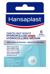 Hansaplast Zweite Haut Schutz Pflaster, Medium (6 Stk)