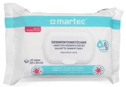 MARTEC Desinfektionst&uuml;cher 33087 Mit Aloe-Vera 40 Stk.