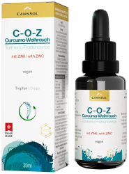 CANNSOL C-O-Z Curcuma + Indischer Weihrauch-Zink Tropfen (30ml)