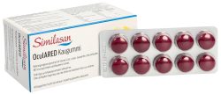 Similasan OculARED Kaugummi mit Fruchtgeschmack, Vitamine für die Augen (60 Stk)