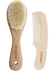 haakaa Baby Haarbürste + Kamm Set (2-teilig)