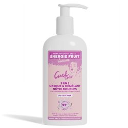 Energie Fruit - 2 In 1 Maske Ohne Silikon - Locken - Kokos Und Karitebutter Aus Biologischem Anbau, 300 ml