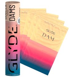 Glyde - Oral Lecktuch Vanille, 4 Stück, Creme