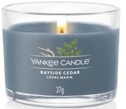 Yankee Candle Signature - Duftkerze im Glas, 37g, Stahlblau