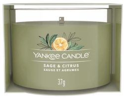 Yankee Candle Signature - Duftkerze im Glas, 37g, Weidengrün