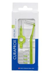 CURAPROX - Interdentalbürste Set prime start, Gr. 011, 5 Stk., 5 Stücke,  Grün