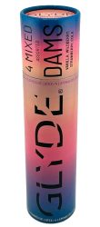 Glyde - Oral Lecktuch Mix, 4 Stück