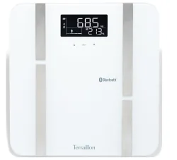 Terraillon - Personenwaage X-LINE Bluetooth Ultraslim 18mm, One Size