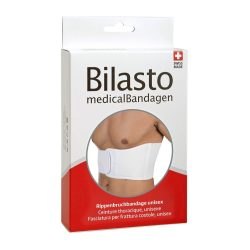 Bilasto Rippenbruchbandage M weiss Unisex (1 Stück)