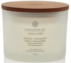 Chesapeake Bay - Duftkerze 3-Docht im Glas, 312g, Weiss