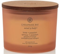 Chesapeake Bay - Duftkerze 3-Docht im Glas, 312g, Orange