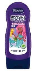 Bübchen Kids 3in1 Shampoo, Duschgel und Spülung, Meereszauber (230ml)