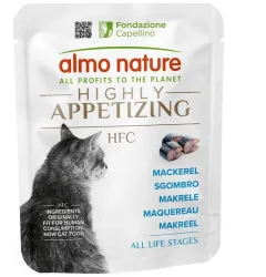 Almo Nature HFC Highly Appetizing Makrele, Nassfutter für Katzen (50g)
